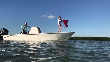 Capt. Chasten Whitfield (@CHASTENATION) Throws Pink Cast Net in Slo-Mo