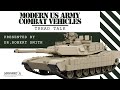 Modern US Army Combat Vehicles Tread Talk | Presented by Dr. Robert Smith