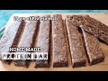 How to make Homemade Protein Bar Recipe | Sugar Free Protein Bars at home for BODYBUILDING