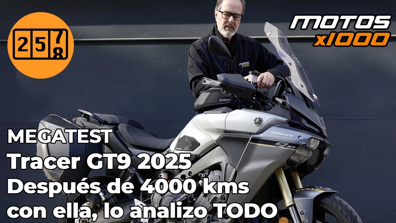Yamaha Tracer 9 GT 2025:  Mi análisis tras 4000 km de rutas, curvas y viajes | Motosx1000