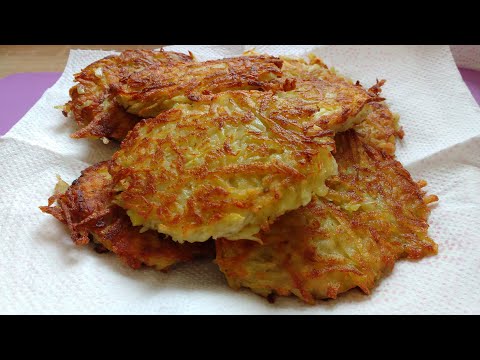 Картофельные драники с фаршем - пальчики оближешь!!! Potato cutlets with meat