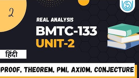 BMTC 133 Real analysis Unit-2 Lecture in 30 min | Ignou #viral #trending @theonly-excel