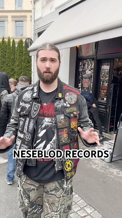 BEST METAL RECORD SHOP! #battlejacket #metal #metalfans #blackmetal #heavymetalsongs #metalhead