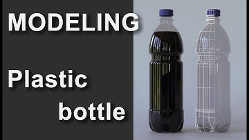 Modeling a plastic bottle / Cinema 4D / OctaneRender