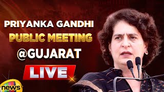 Priyanka Gandhi Public Meeting At Gujarat LIVE | Lok Sabha Election 2024 Campaign | Mango News