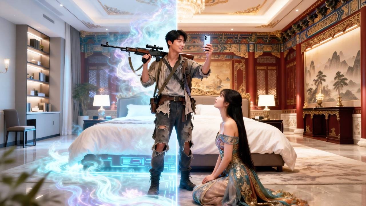 窮小伙淘寶9.9購買的大床竟能連通古今，一覺睡醒便穿越三國直達女帝閨房，憑藉現代黑科技掃除奸佞炮轟帝國打下江山，被女帝奉為權臣獻身獻江山！#逆襲 #短劇