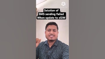 SMS sending failed when update to eSIM solution #smssendingfailedonesim #technicalpharma