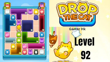 drop The Cat Level 92 Walkthrough Solution 