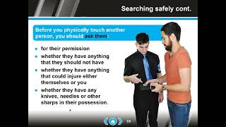 Door Supervisor Refresher E-Learning Video 1 (Conducting Effective Search Procedures)