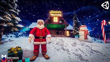 Christmas 3D Environment | Merry Christmas | Unity
