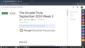The Arcade Trivia September 2024 Week 3 || 🐱🚀💻 || #quizsolution #GCP || #arcade2024 #triviasepweek1