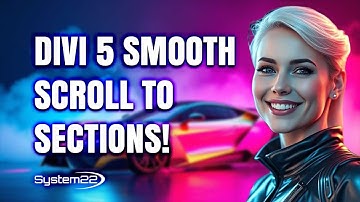 Divi 5 Theme Builder: Scroll to Sections Made Easy