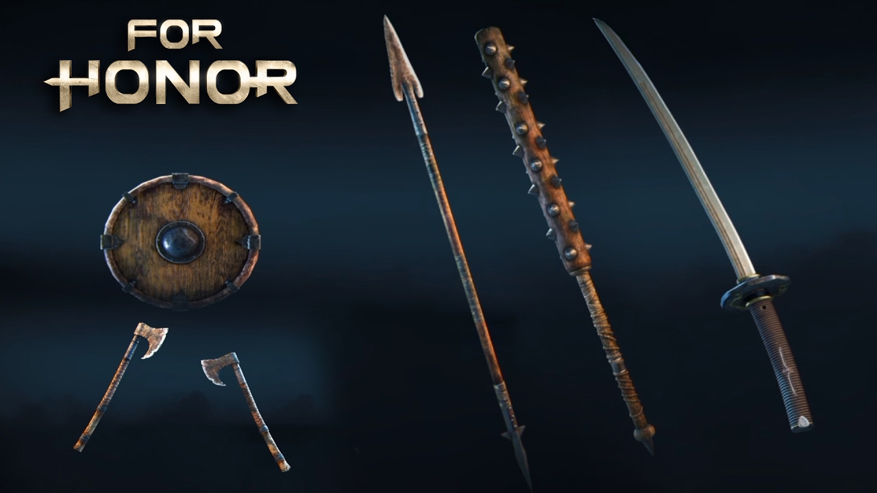 For Honor All Weapons