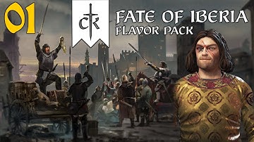 THE STRUGGLE BEGINS! - Crusader Kings 3 STRUGGLE of IBERIA Campaign #1