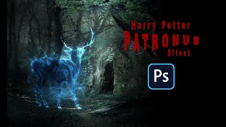 The PATRONUS Effect from Harry Potter! Photoshop Tutorial