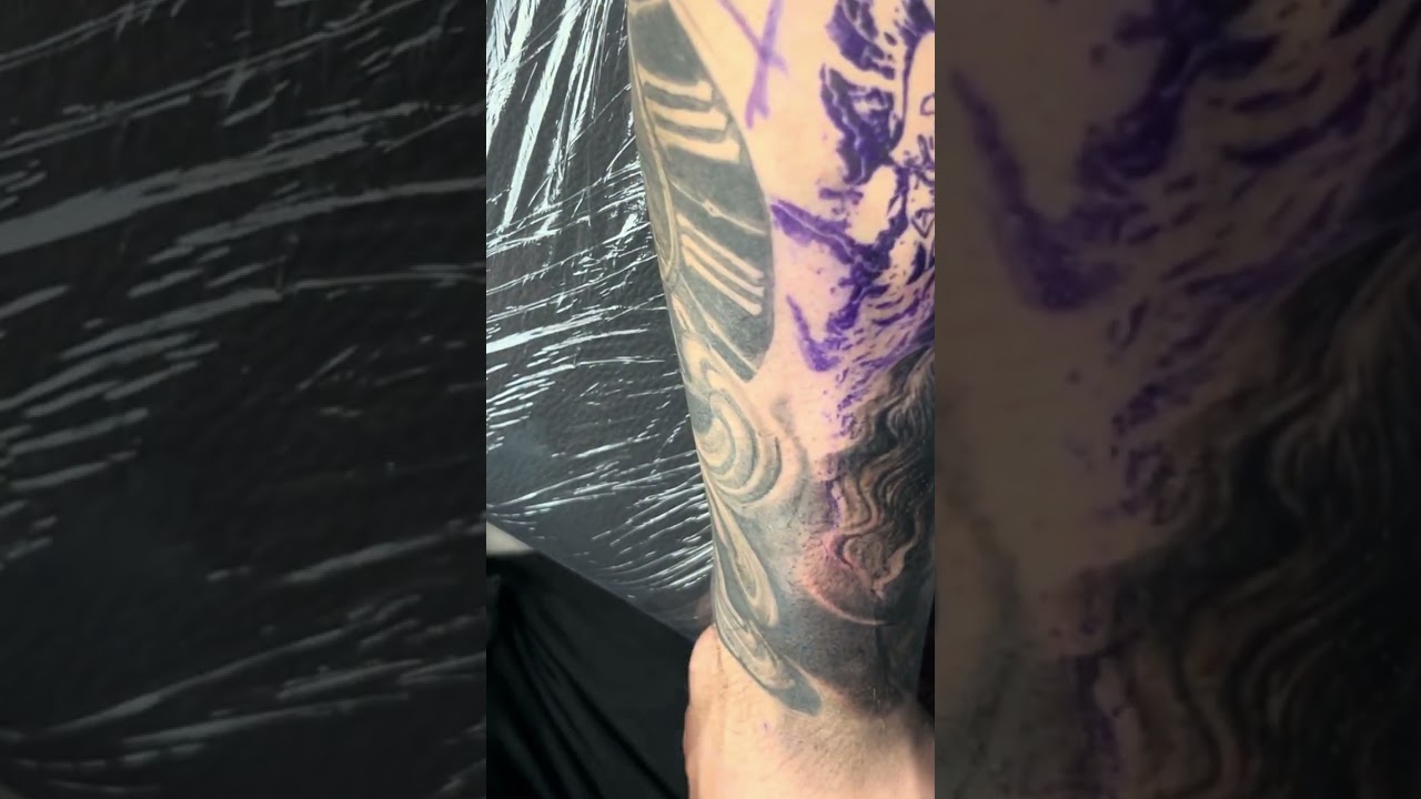 Zeus Tattoo Time lapse