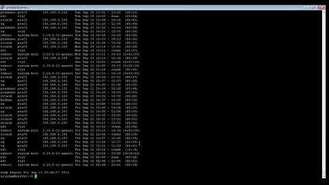 Linux - last Command - w3resource