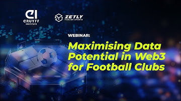 Webinar: Maximizing Data Potential in Web3 for Football Clubs | Johan Cruyff Institute