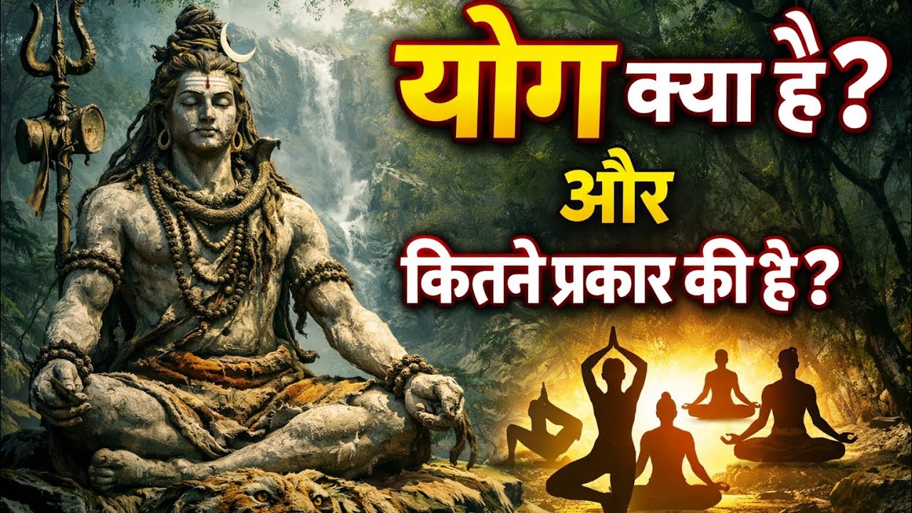  योग क्या है और कितनी प्रकार की है ?What is yoga and how many types?