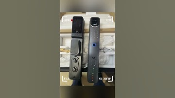 Pulmos smart door lock ,tuya app ,face ,fingerprint password card and machanical key 🔑 [呲牙]
