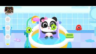 baby panda care 💗🌈🌈||baby panda game||umar gamy ❤️