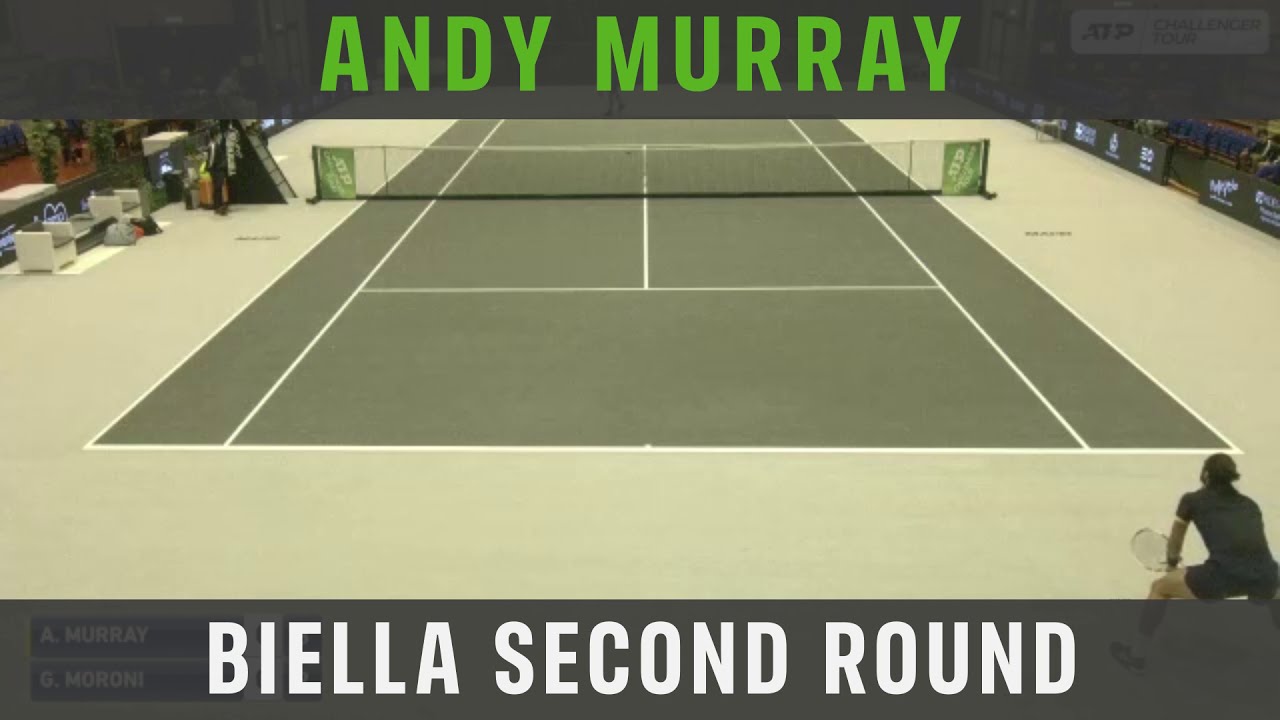 Best of Andy Murrays Biella Challenger 2nd round match