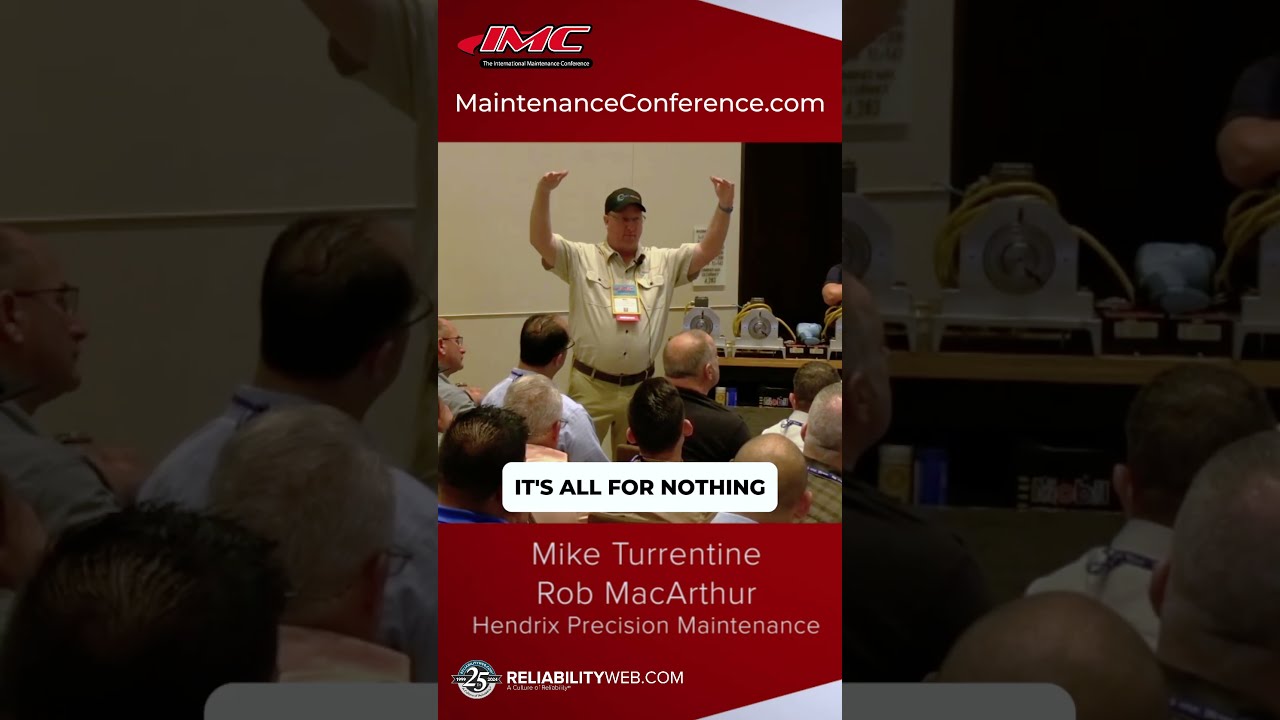 Boss Doesn T Get It Precision Maintenance Reliability Engineering Education