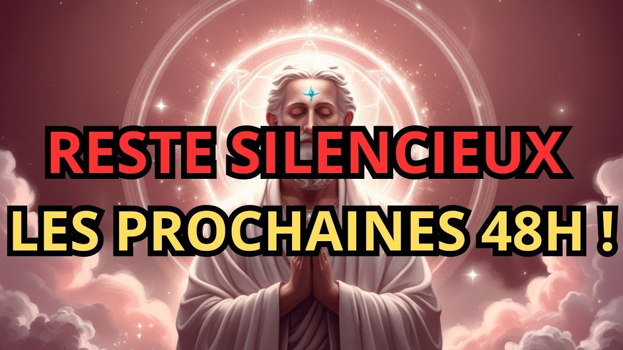 ⚠️BREAKING !! DIEU T 'ORDONNE LE SILENCE TOTAL . 48 HEURES POUR LAISSER LE CIEL AGIR À TA PLACE.