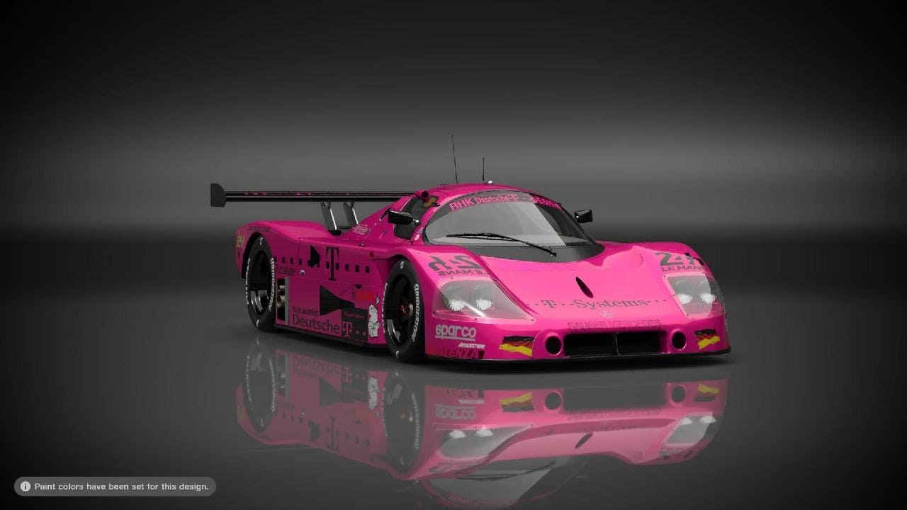 Gran Turismo 7 🌟RHK SauberMercedes C9 '89 RHK Deutsche Telekom Design