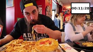 THE ITALIAN STALLION BURGER CHALLENGE | BeardMeatsFood