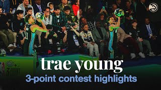 Trae Young 3-Point Contest Runner-Up | Full Highlights | NBA All Star 2024