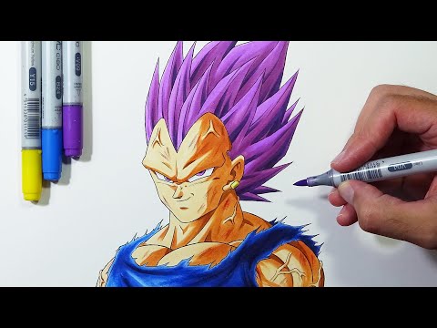 VEGETA SSJ BLUE COMPLETO - Desenho de c4ynan - Gartic