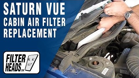 How to Replace Cabin Air Filter 2005 Saturn VUE | AQ1047