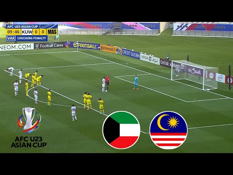 🔴Langsung : Kuwait U23 vs Malaysia U23 |  Piala Asia B23 AFC 2024 |  Bola Sepak Langsung