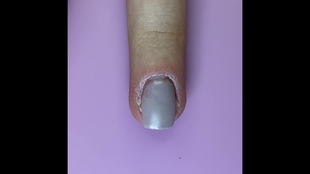 REMOVING DIP POWDER from nails - YouTube