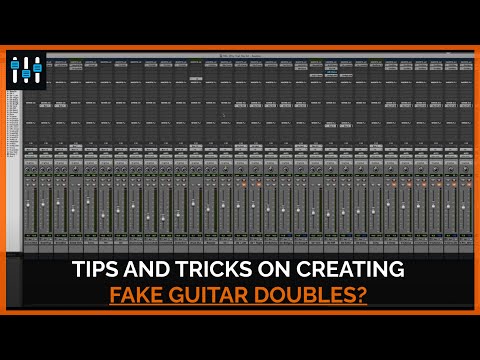 How to Simulate a Double Tracked Guitar in the Mix