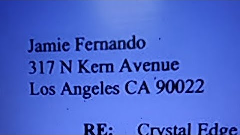 Proof Jaime Fernando Gonzalez fake addresses and phone numbers exposed!