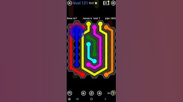 How To Solve Flow Free Hexes Interval Pack Level 121 8x8 Board Walk Through Solution Walkthrough