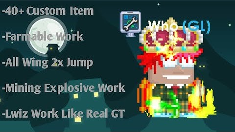 Growtopia Private Server 40+ Custom Item GTOS