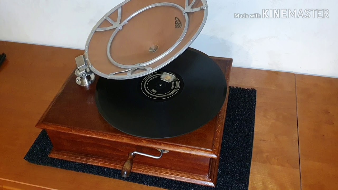 Vissi d'arte, vissi d'amore - Tosca - Celestina Boninsegna - 1912 Pathé 4179 90/100 tour - Diffusor