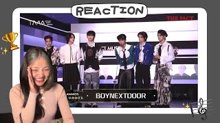 REACTION BOYNEXTDOOR TMA2023 [ Intro + ONE AND ONLY + BUT SOMETIMES + Hottest Award ] เก่งมากกก 🏆✨