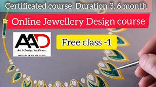 Learn  Certified Jewellery Design Courses from Home with #Sara  miraaz khan घर पर मुफ्त ऑनलाइन कोर्स screenshot 4