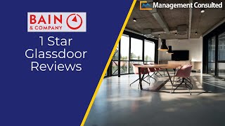 Bain Glassdoor 1 Star Reviews