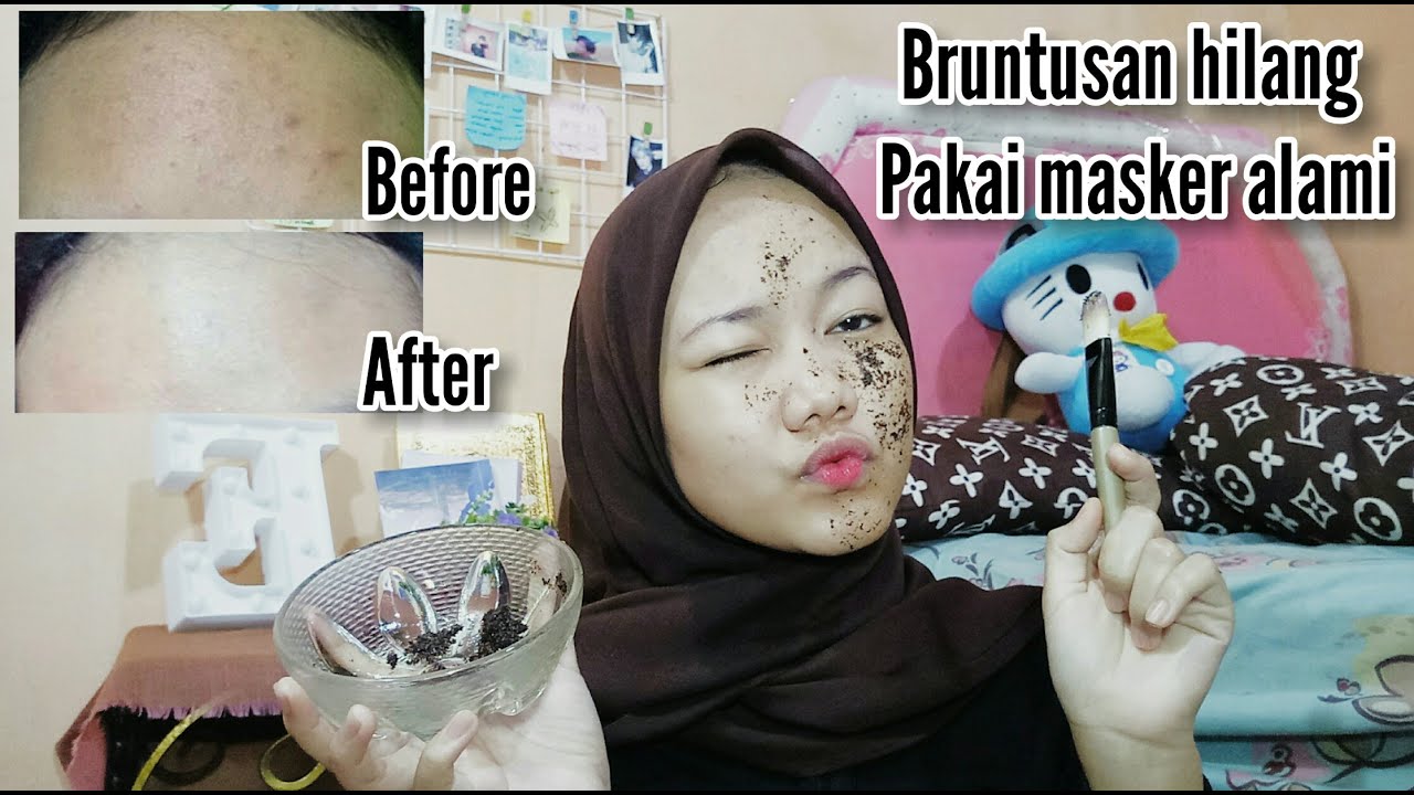 CARA MENGHILANGKAN BRUNTUSAN | MASKER TEH HIJAU 🌱