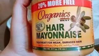 organic| hair| mayonnaise حمام كريم مايونيز ?