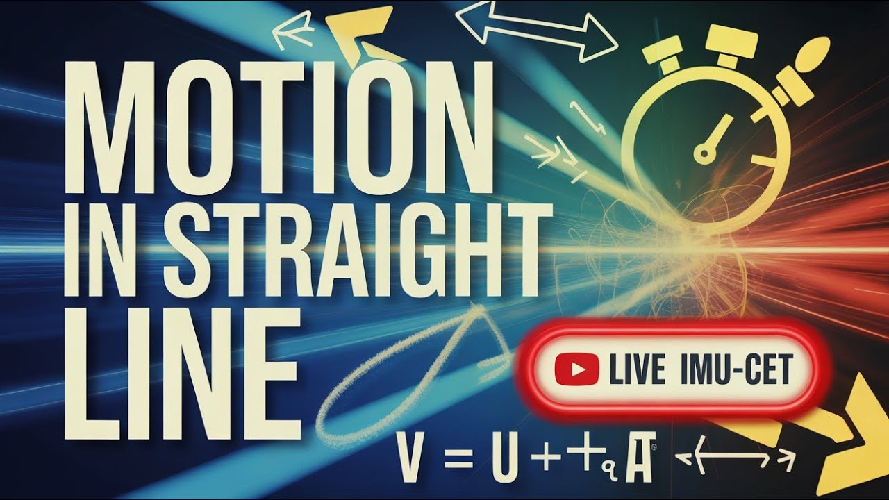 LIVE CLASS IMU-CET PHYSICS 28-08-2025