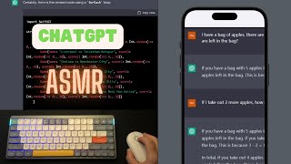 ASMR Programming - ChatGPT Shows Us How To Create An App With SwiftUI - No Talking #openai #chatgpt