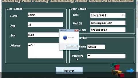 Final Year Projects | Security and Privacy Enhancing in Multi cloud Architecture