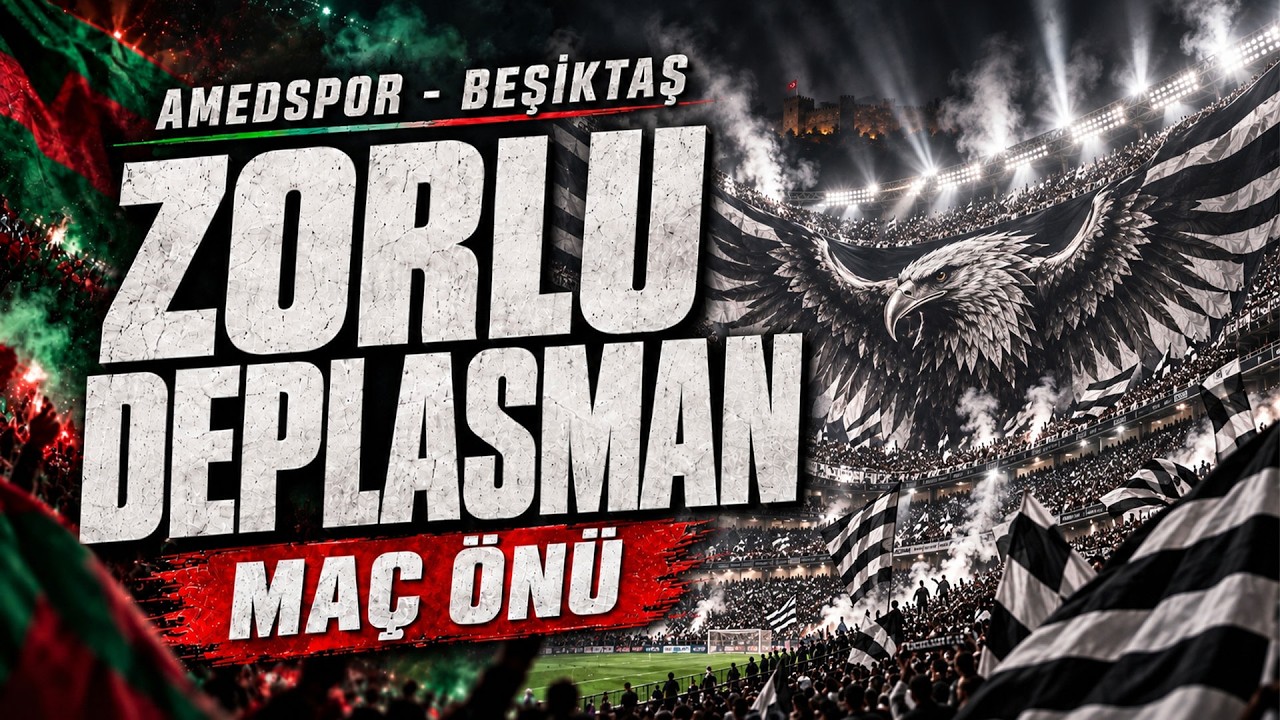AMEDSPOR - BEŞİKTAŞ MAÇ ÖNÜ CANLI | MUHTEMEL 11