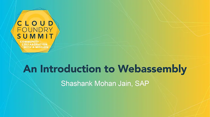 An Introduction to Webassembly - Shashank Mohan Ja...